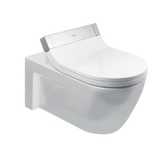 Immagine di Duravit STARCK 2 vaso sospeso per SensoWash® a cacciata, UWL classe 1, colore bianco 2533590000