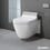 Immagine di Duravit STARCK 2 vaso sospeso per SensoWash® a cacciata, UWL classe 1, WonderGliss, colore bianco 25335900001