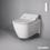 Immagine di Duravit STARCK 2 vaso sospeso per SensoWash® a cacciata, UWL classe 1, WonderGliss, colore bianco 25335900001
