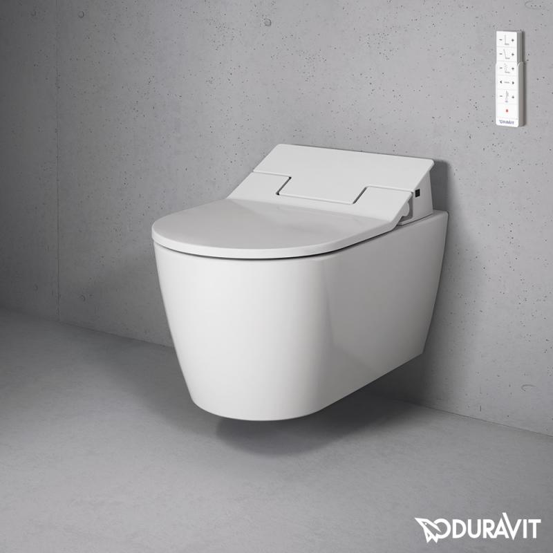 Immagine di Duravit ME BY STARCK vaso sospeso, senza sedile, solo in abbinamento a SensoWash®, colore bianco 2528590000