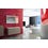 Immagine di Duravit ME BY STARCK lavabo consolle 83 cm monoforo, con troppopieno, con bordo per rubinetteria, WonderGliss, colore bianco 23368300001