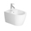 Immagine di Duravit ME BY STARCK COMPACT bidet sospeso P.48 cm, con troppopieno, con bordo per rubinetteria, colore bianco 2290150000