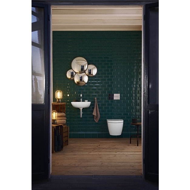 Immagine di Duravit ME BY STARCK vaso sospeso a cacciata P.57 cm, senza sedile, UWL classe 1, fabbisogno di acqua di risciacquo 4,5 l, colore bianco 2528090000