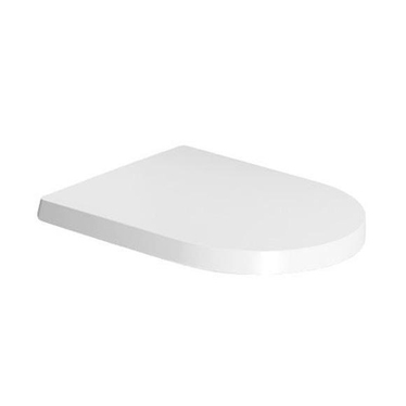Duravit ME BY STARCK sedile con coperchio rimovibile, cerniere in acciaio inox e chiusura rallentata, colore bianco 0020090000