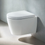 Immagine di Duravit ME BY STARCK COMPACT vaso sospeso Rimless® a cacciata P.48 cm, senza brida, senza sedile, fabbisogno di acqua di risciacquo 4,5 l, UWL classe 1, colore bianco 2530090000