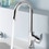 Immagine di Grohe EUROSMART miscelatore monocomando H.31 cm per lavabo, con scarico e tecnologia Grohe SilkMove, finitura cromo 23537002