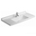 Duravit STARCK 3 lavabo consolle 105 cm monoforo, senza troppopieno e con bordo per rubinetteria, colore bianco 0304100041