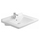 Duravit STARCK 3 lavabo Vital 70 cm monoforo, con troppopieno e bordo per rubinetteria, lato inferiore smaltato, colore bianco 0309700000