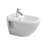 Immagine di Duravit STARCK 3 bidet sospeso monoforo, con troppopieno, con bordo per rubinetteria, colore bianco 2230150000