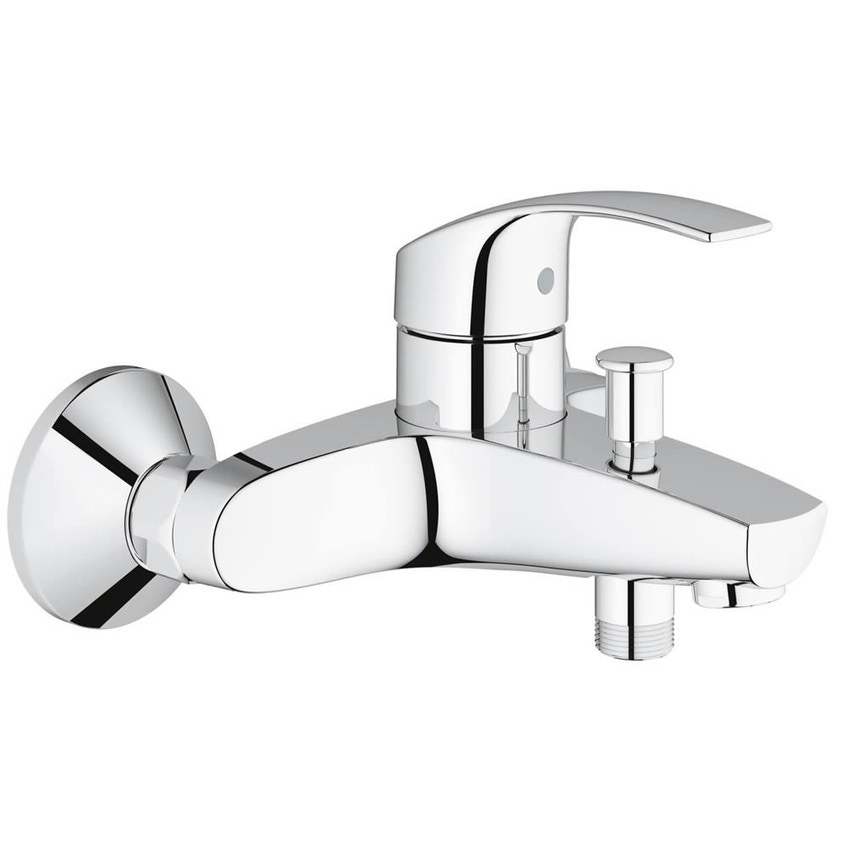 Immagine di Grohe Eurosmart new rubinetto per vasca, deviatore automatico vasca/doccia, GROHE SilkMove® 33300002
