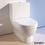 Immagine di Duravit STARCK 3 cassetta di sciacquo con batteria Dual Flush, per attacco sinistra, destra o centrale alto, WonderGliss, colore bianco 09280000051
