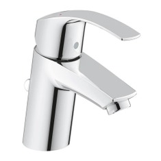 Immagine di Grohe EUROSMART miscelatore monocomando H.15 cm per lavabo, con scarico, con tecnologia Grohe Water Saving, finitura cromo 33265002