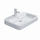 Duravit HAPPY D.2 lavabo 60 cm monoforo, con troppopieno, WonderGliss, colore bianco 23166000001