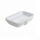 Duravit HAPPY D.2 lavabo da incasso sottopiano 48 cm, senza foro, con troppopieno, colore bianco 0457480000