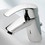 Immagine di Grohe EUROSMART miscelatore monocomando H.15 cm per lavabo, con scarico, con tecnologia Grohe SilkMove, finitura cromo 32926002