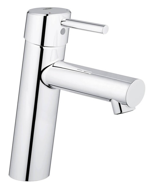 Immagine di Grohe CONCETTO miscelatore monocomando H.19 cm, per lavabo, senza scarico, finitura cromo 23451001
