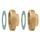 Caleffi Coppia di tappi con guarnizione per derivazioni non utilizzate, misura 1 1/2” M 559001