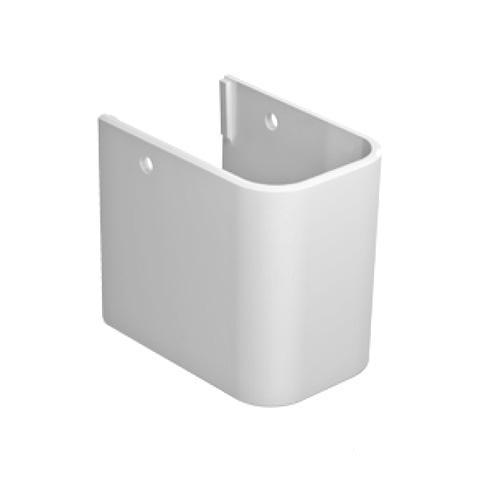 Immagine di Duravit HAPPY D.2 semicolonna per lavamani, colore bianco 0858320000