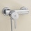 Immagine di Grohe CONCETTO miscelatore monocomando per doccia, a parete, con limitatore di portata, finitura cromo 32210001