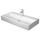 Duravit VERO AIR lavabo consolle 100 cm, monoforo, con troppopieno, con bordo per rubinetteria, lato inferiore smaltato, colore bianco 2350100000