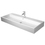 Immagine di Duravit VERO AIR lavabo rettificato 120 cm, monoforo, con troppopieno, con bordo per rubinetteria, WonderGliss, colore bianco 23501200271