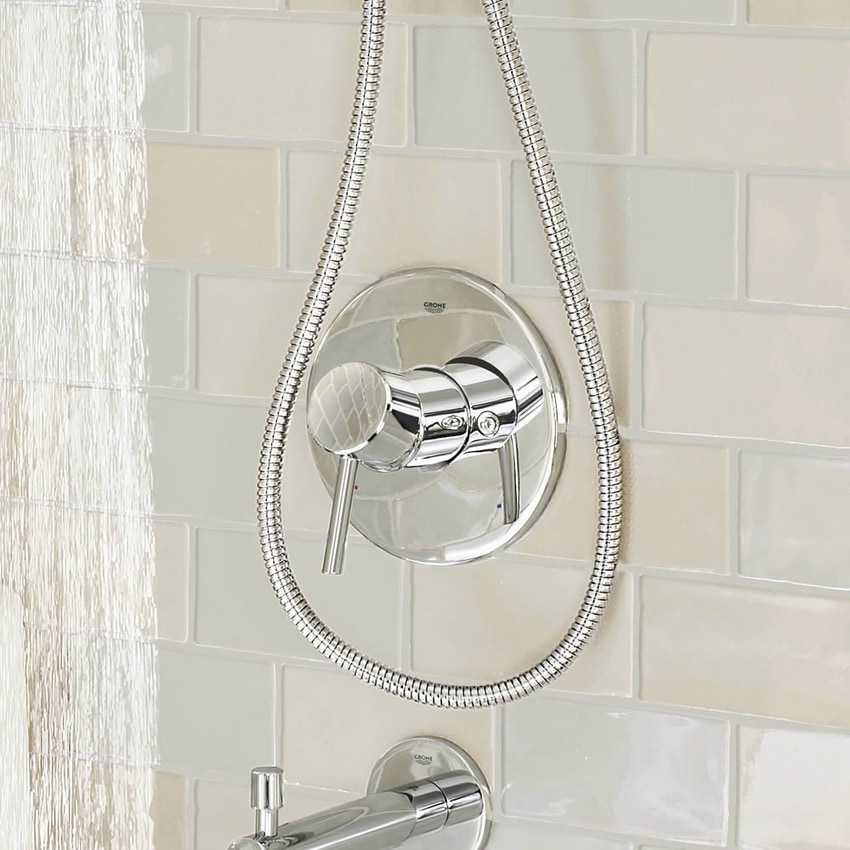 Immagine di Grohe CONCETTO miscelatore monocomando ad Incasso per doccia, senza deviatore e corpo incasso, finitura cromo 32213001