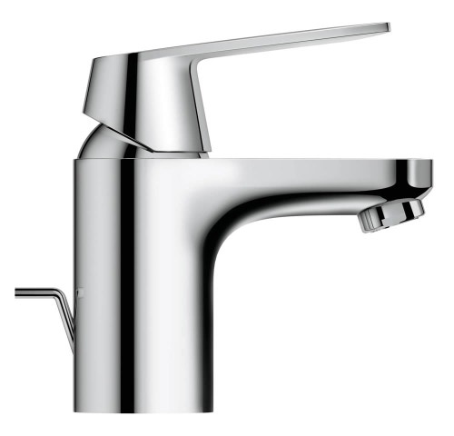 Immagine di Grohe EUROSMART COSMOPOLITAN miscelatore monocomando H.15 cm, per lavabo, con scarico, finitura cromo 32825000