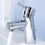 Immagine di Grohe CONCETTO miscelatore monocomando H.16 cm, per lavabo, con scarico a saltarello, finitura cromo 3220410E