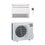 Immagine di Mitsubishi MFZ-KT Console Climatizzatore a pavimento monosplit inverter | unità esterna 5 kW unità interna 18000 BTU SUZ-M50VA+MFZ-KT50VG