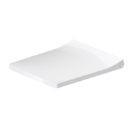 VIU sedile con coperchio rimovibile, cerniere in acciaio inox, senza chiusura rallentata, colore bianco