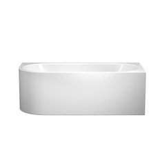 Immagine di Kaldewei MEISTERSTÜCK CENTRO DUO 1 SINISTRA vasca L.170 P.75 cm, in acciaio smaltato, incasso ad angolo a sinistra con colonna di scarico KA 4040, colore bianco alpino  202040403001