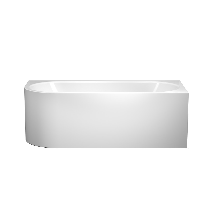 Immagine di Kaldewei MEISTERSTÜCK CENTRO DUO 1 SINISTRA vasca L.170 P.75 cm, in acciaio smaltato, incasso ad angolo a sinistra con colonna di scarico KA 4041, colore bianco alpino  202040413001