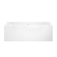Immagine di Kaldewei MEISTERSTÜCK CONODUO 1 SINISTRA vasca da bagno incasso ad angolo L.180 P.80 cm, in acciaio smaltato, con colonna di scarico KA 4080, colore bianco alpino 201540803001