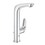 Immagine di Grohe EUROSTYLE miscelatore monocomando H.27 cm, per lavabo, con bocca girevole e scarico, finitura cromo 23718003