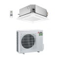 Immagine di Mitsubishi SLZ-M Cassetta a 4 vie Climatizzatore a cassetta monosplit inverter | unità esterna 4.6 kW unità interna 18000 BTU SUZ-M50VA+SLZ-M50FA2