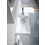 Immagine di Duravit P3 COMFORTS lavamani 50 cm, monoforo, senza troppopieno, con bordo per rubinetteria, lato inferiore smaltato, WonderGliss, colore bianco 07155000001