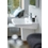 Immagine di Duravit P3 COMFORTS lavamani 45 cm, monoforo, con troppopieno, con bordo per rubinetteria, lato inferiore smaltato, colore bianco 0716450000