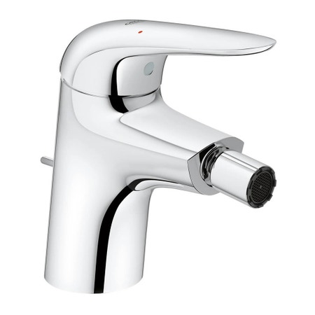 Immagine di Grohe EUROSTYLE miscelatore monocomando H.14 cm, per bidet, con scarico, finitura cromo 23720003