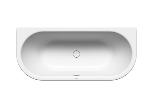 Immagine di Kaldewei MEISTERSTÜCK CENTRO DUO 2 vasca rettangolare L.170 P.75 cm, in acciaio smaltato, con colonna di scarico KA 4040, colore bianco alpino 202240403001