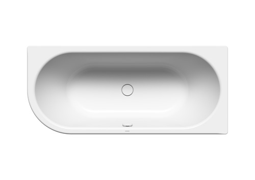 Immagine di Kaldewei MEISTERSTÜCK CENTRO DUO 1 SINISTRA vasca L.170 P.75 cm, in acciaio smaltato, incasso ad angolo a sinistra con colonna di scarico KA 4040, colore bianco alpino  202040403001