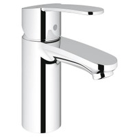 Immagine di Grohe Eurostyle Cosmopolitan Rubinetto per lavabo, corpo liscio, bocca standard, GROHE EcoJoy® 3246820E