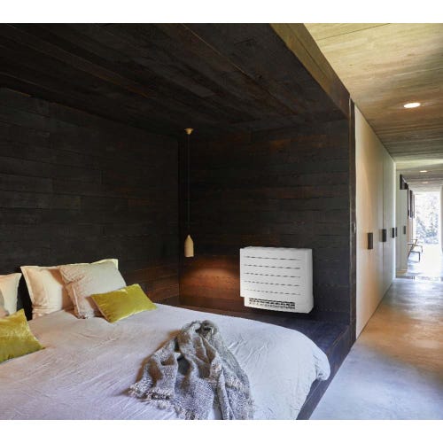 Immagine di Daikin PERFERA Pavimento R32 Climatizzatore a pavimento quadri split inverter Wi-Fi bianco | unità esterna 6.8 kW unità interne 7000+7000+7000+7000 BTU 4MXM68A9+CVXM[20|20|20|20]A9