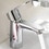 Immagine di Grohe EUROSTYLE miscelatore monocomando H.16 cm, per lavabo, con scarico, finitura cromo 2337420E