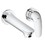 Immagine di Grohe EUROSTYLE miscelatore a 2 fori, per lavabo, a parete, con risparmio idrico, senza corpo incasso, finitura cromo 29097003