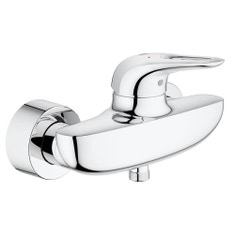Immagine di Grohe EUROSTYLE miscelatore monocomando per doccia, a parete, con limitatore di portata e di temperatura, finitura cromo 33590003
