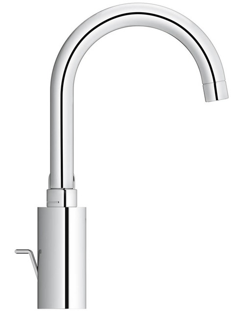 Immagine di Grohe EUROSTYLE COSMOPOLITAN miscelatore monocomando H.30 cm, per lavabo, con bocca girevole e scarico, finitura cromo 23043003