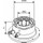 Bosch Adattatore coassiale diametro 60/100 con prese di analisi combustione 7719003381