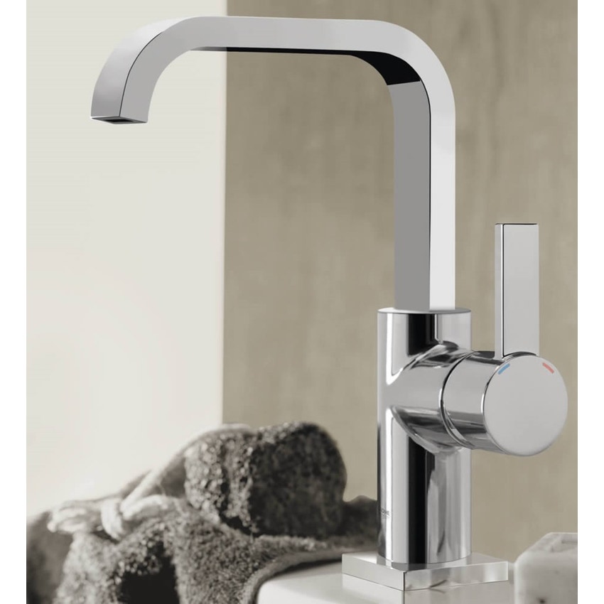 Immagine di Grohe Allure Miscelatore Monocomando Lavabo - Bocca alta finitura cromo 23076000
