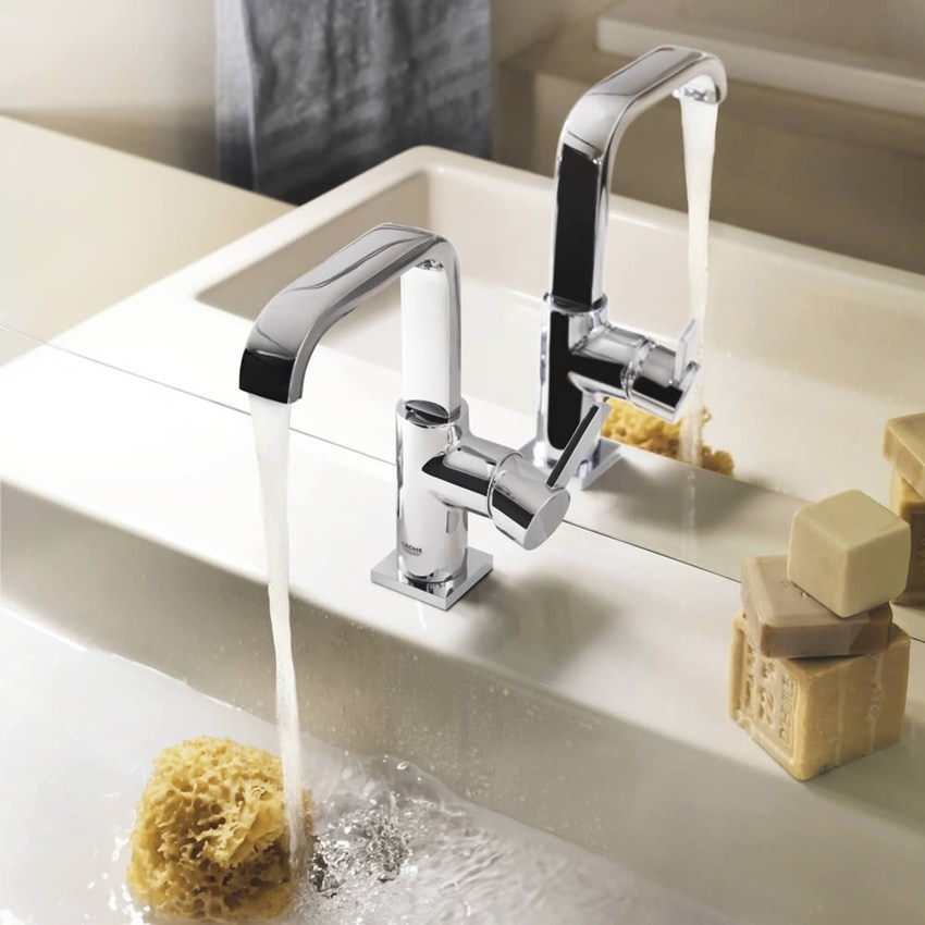 Immagine di Grohe Allure Miscelatore Monocomando Lavabo - Bocca alta finitura cromo 23076000