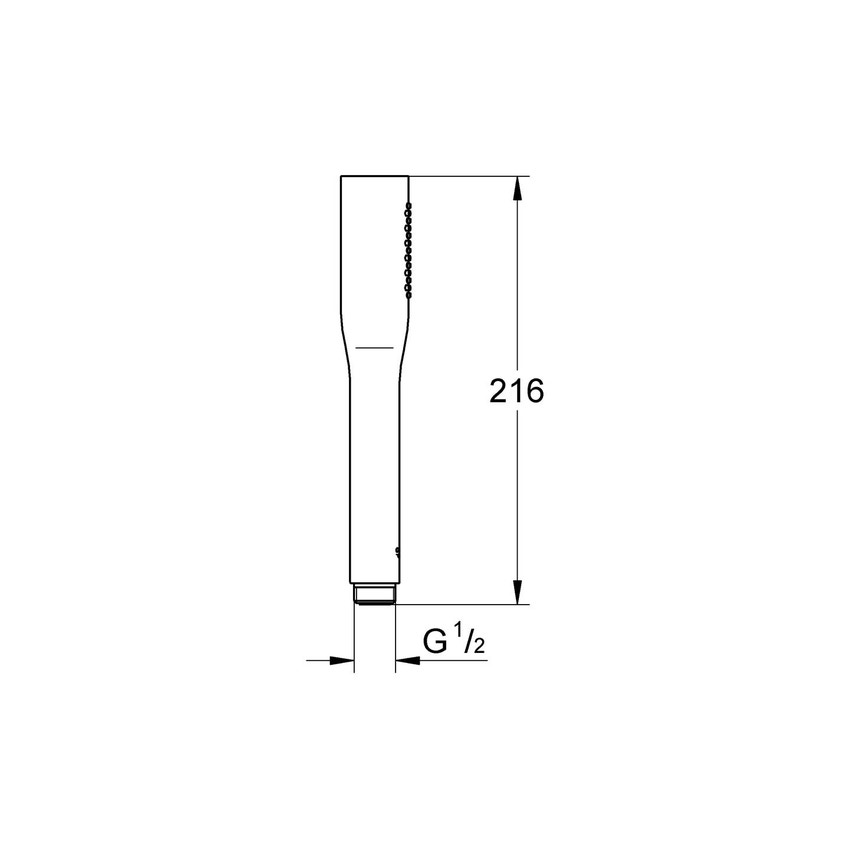 Grohe Euphoria Cosmopolitan Stick Manopola Doccia Senza